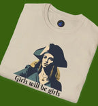 Grace O'Malley pirate queen tee folded
